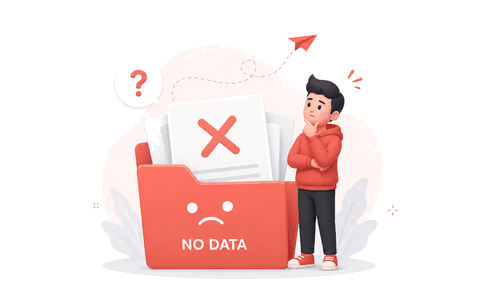 No data found