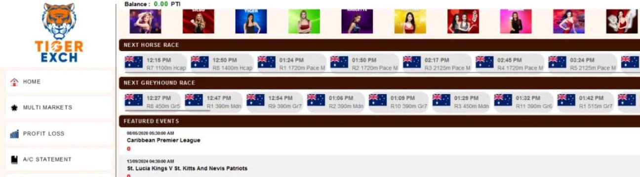 Tiger365 Login Register