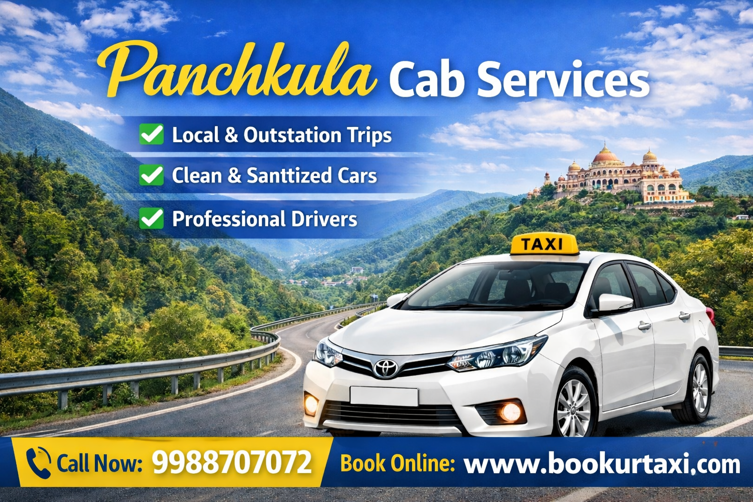 Panchkula Taxi service